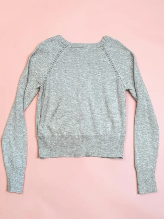 Kids Gray Cardigan NWT - Picture 2 of 3